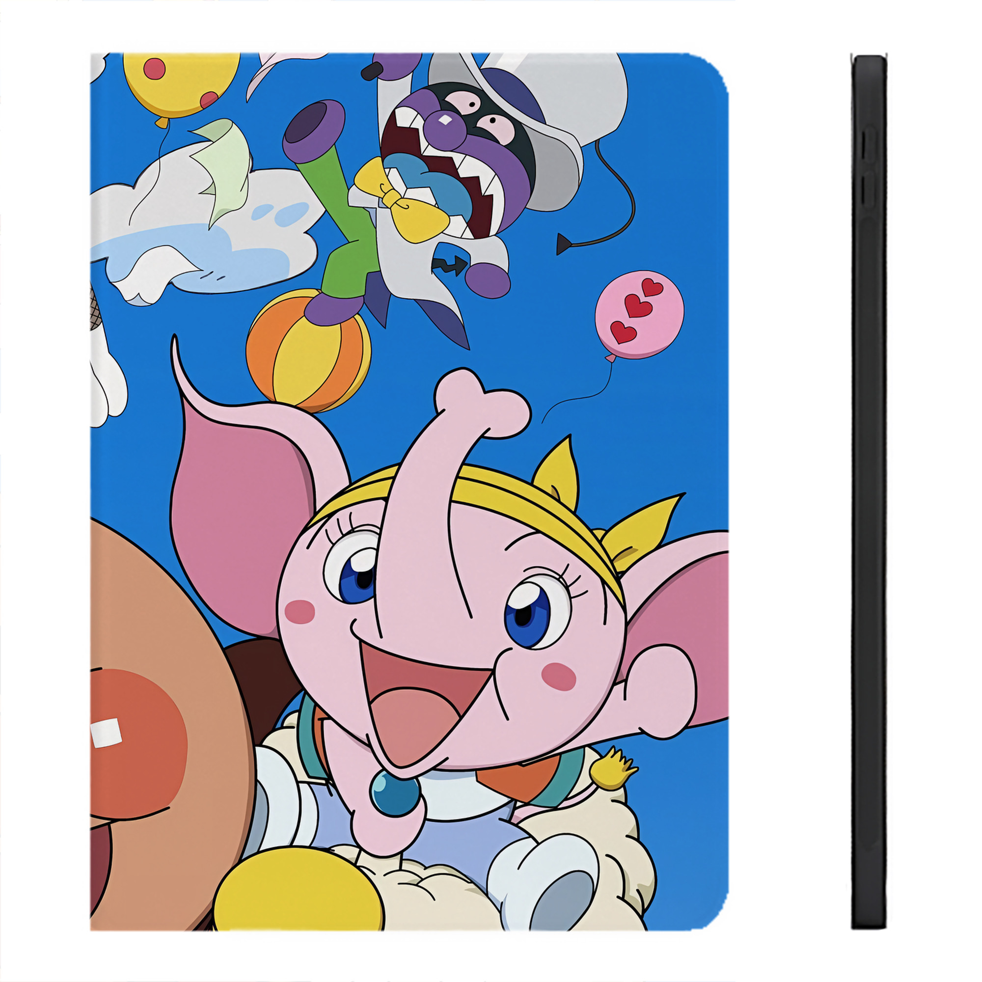 （画像用） アンパンマン Anpanman IPadケース ペンホルダー付き ブックスタイルデザイン